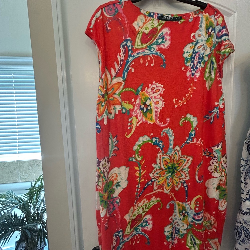 Ralph Lauren Multicolor Floral Dress